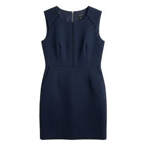 J. Crew Navy Sheath Dress Size 4